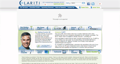 Desktop Screenshot of claritionline.com